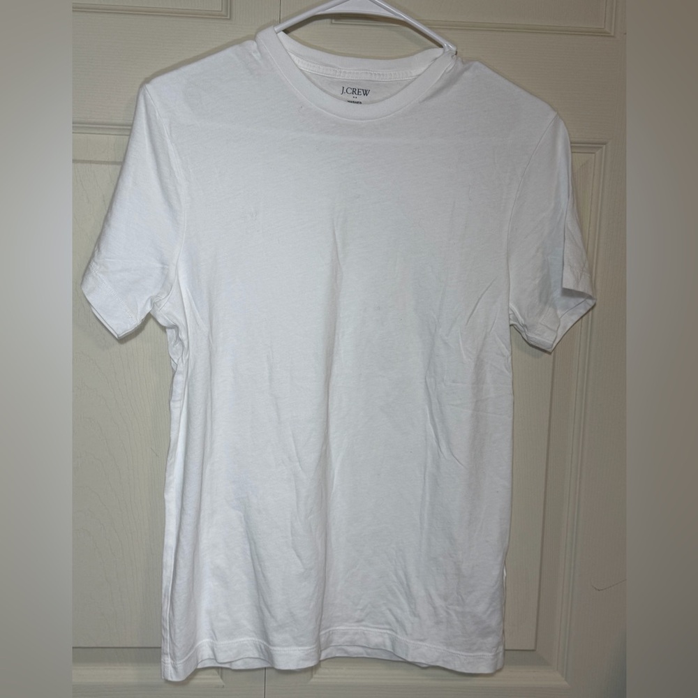 J. Crew Men's small White Short Sleeve T-shirt
